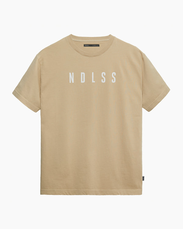 NDLSS Logo T-Shirt - Cream