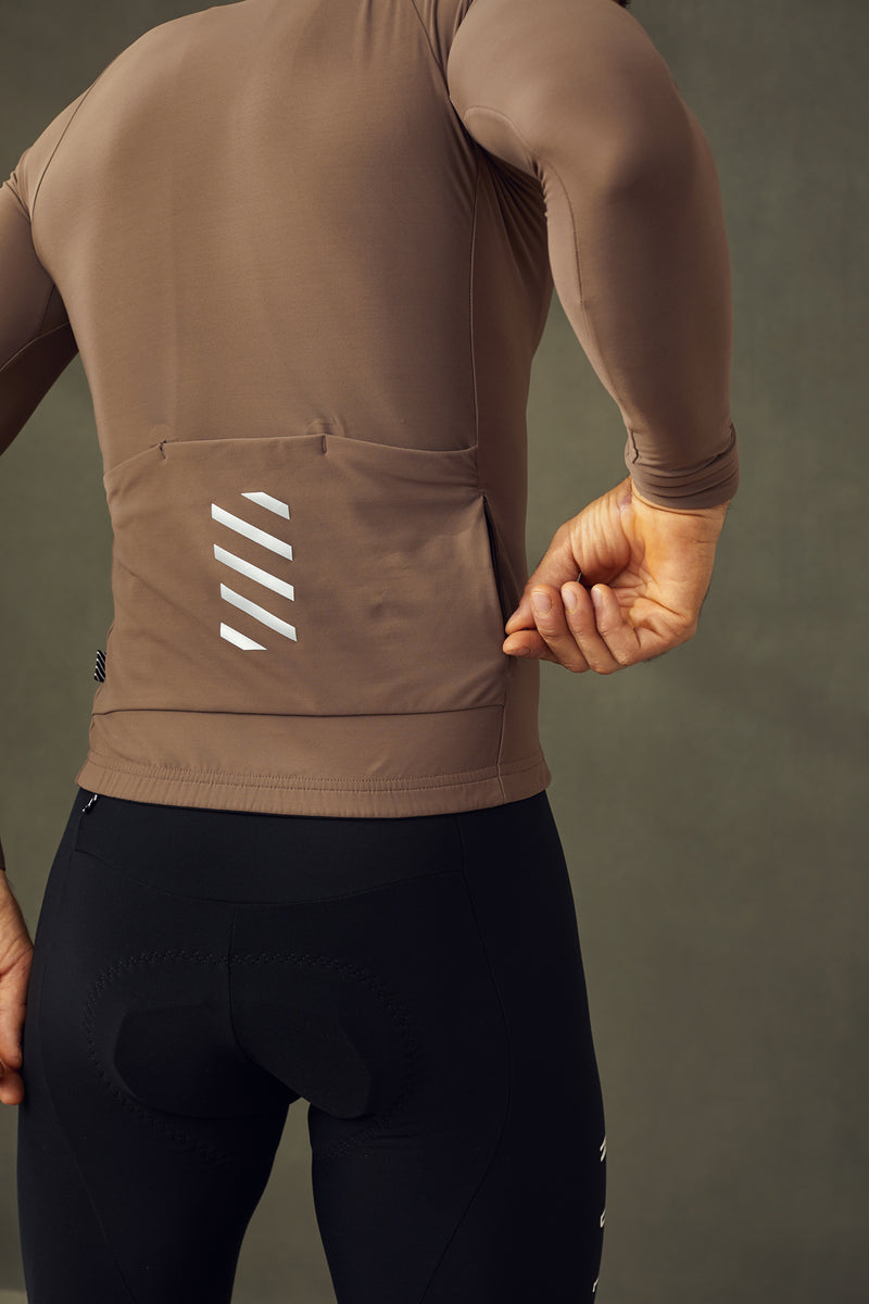 Long Sleeve Jersey - Taupe