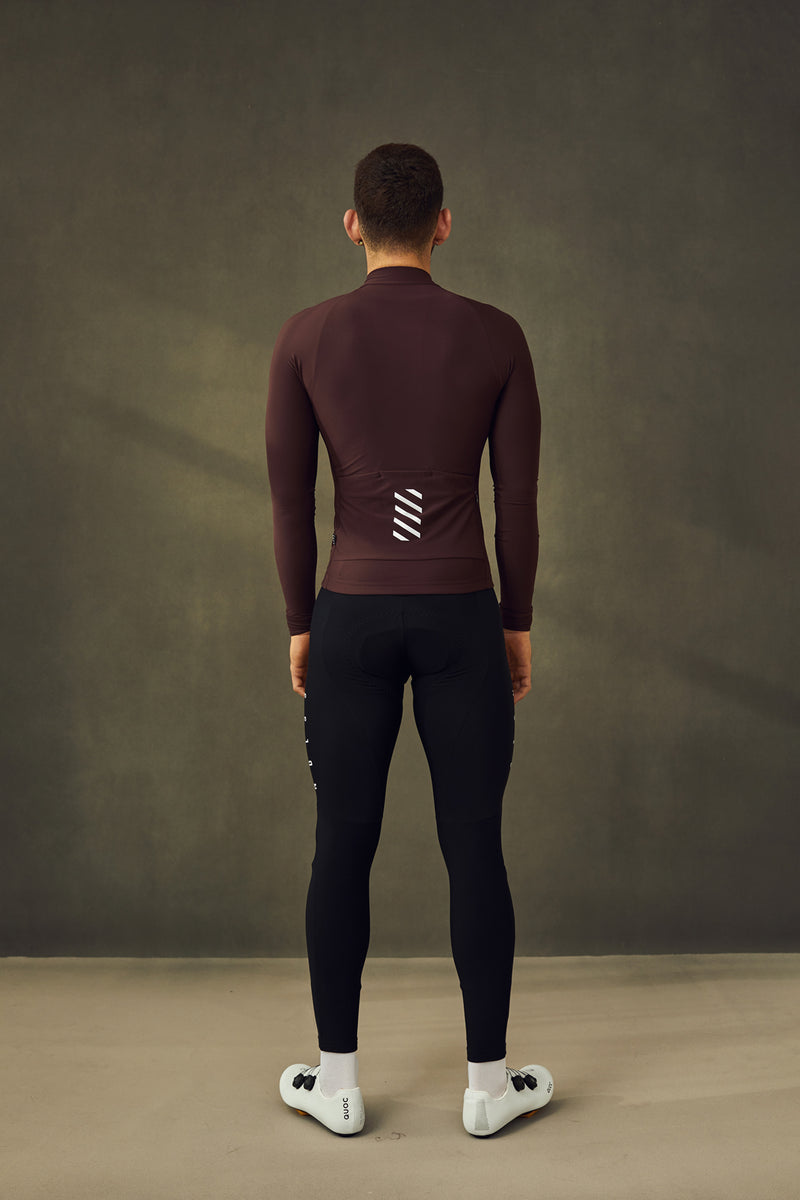 NDLSS Long Sleeve Jersey - WINE-