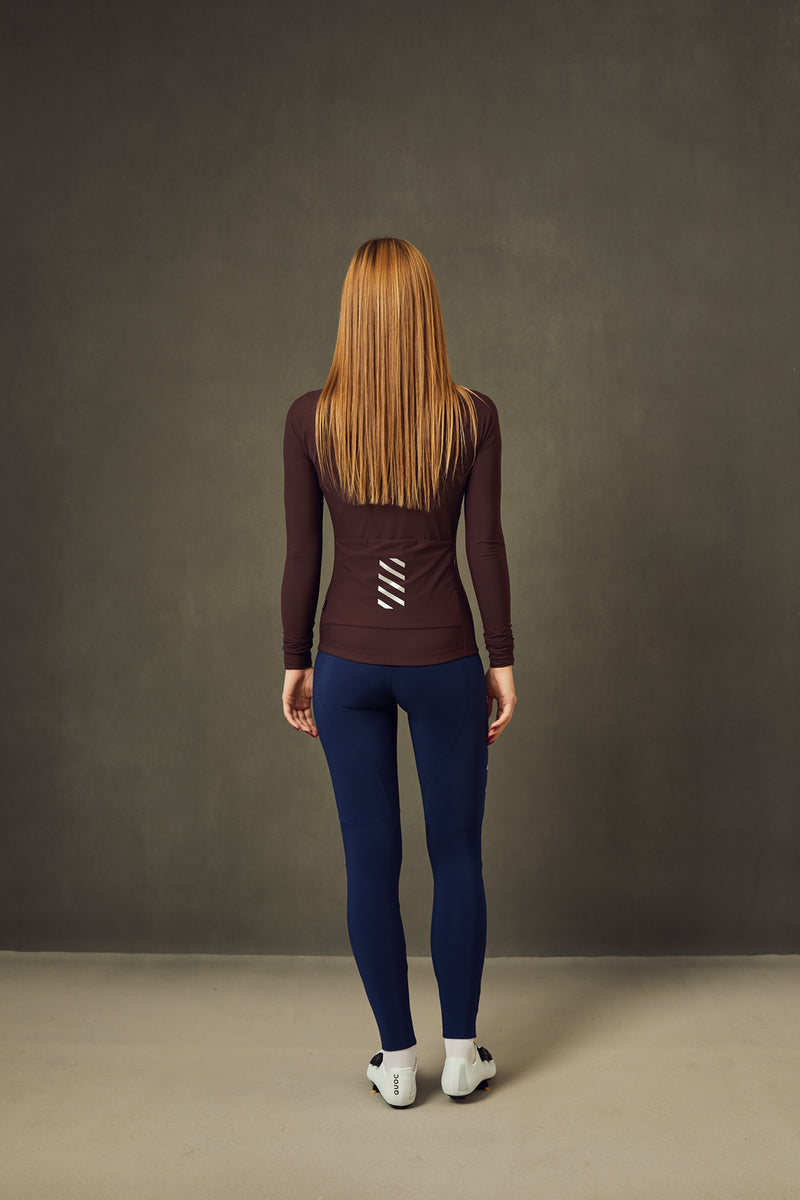 Long Sleeve Jersey - Wine