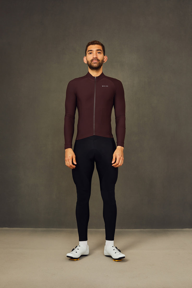 Long Sleeve Jersey - Wine