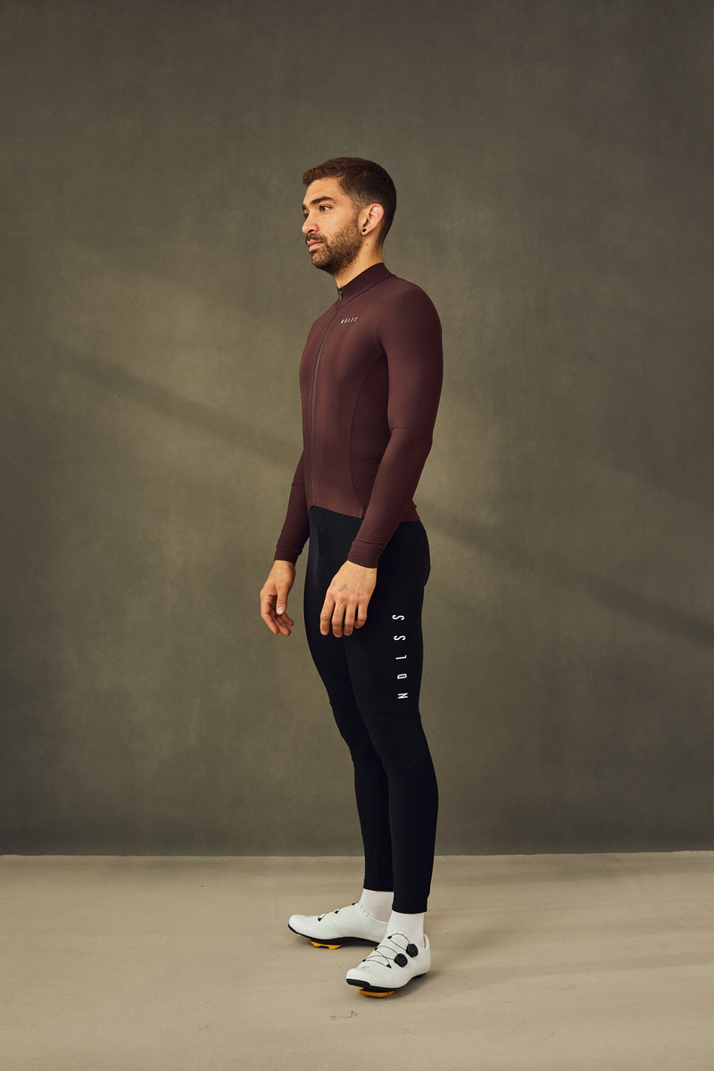 NDLSS Long Sleeve Jersey - WINE-