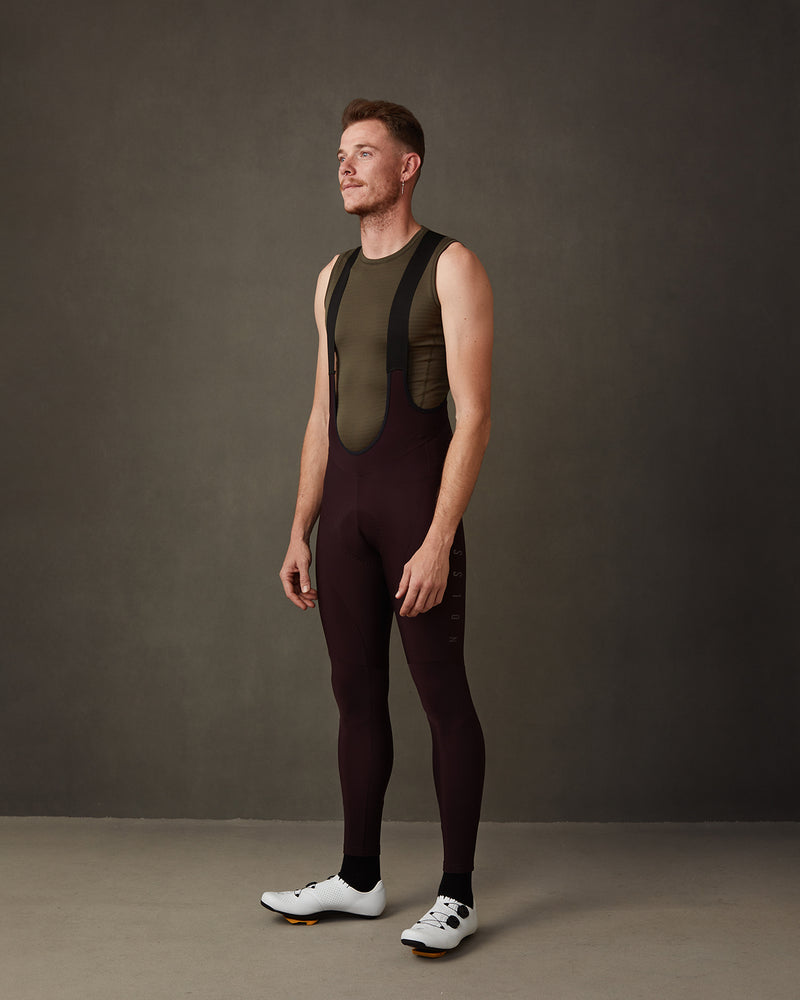 THERMAL Tights - Dark Wine